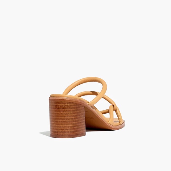 Madewell The Tayla Sandal in Leather Vintage Beige - Picture 3 of 3